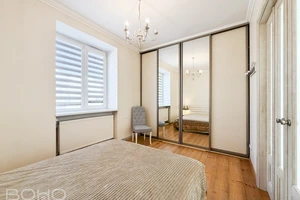 Atmospheric 3-room apartment with terrace in Vecmilgravis