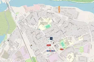 Высокие потолки и простор в двухкомнатной квартире