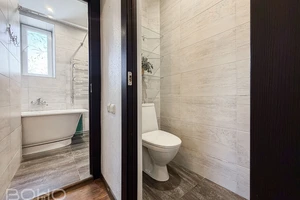 Atmospheric 3-room apartment with terrace in Vecmilgravis