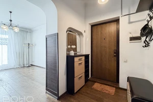 Atmospheric 3-room apartment with terrace in Vecmilgravis