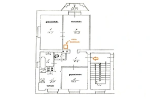 Atmospheric 3-room apartment with terrace in Vecmilgravis