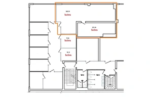 Biroja telpas stratēģiski izdevīgā vietā