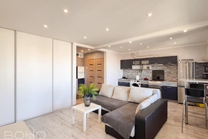 Plašs dzīvoklis-studija ar mūsdienīgu plānojumu Daugavgrīva