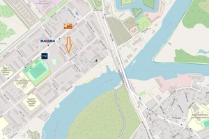 Plašs dzīvoklis-studija ar mūsdienīgu plānojumu Daugavgrīva