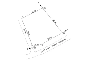 Земельный участок под застройку частного дома в Иецаве