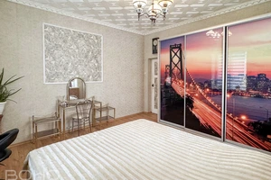 Высокие потолки и простор в двухкомнатной квартире